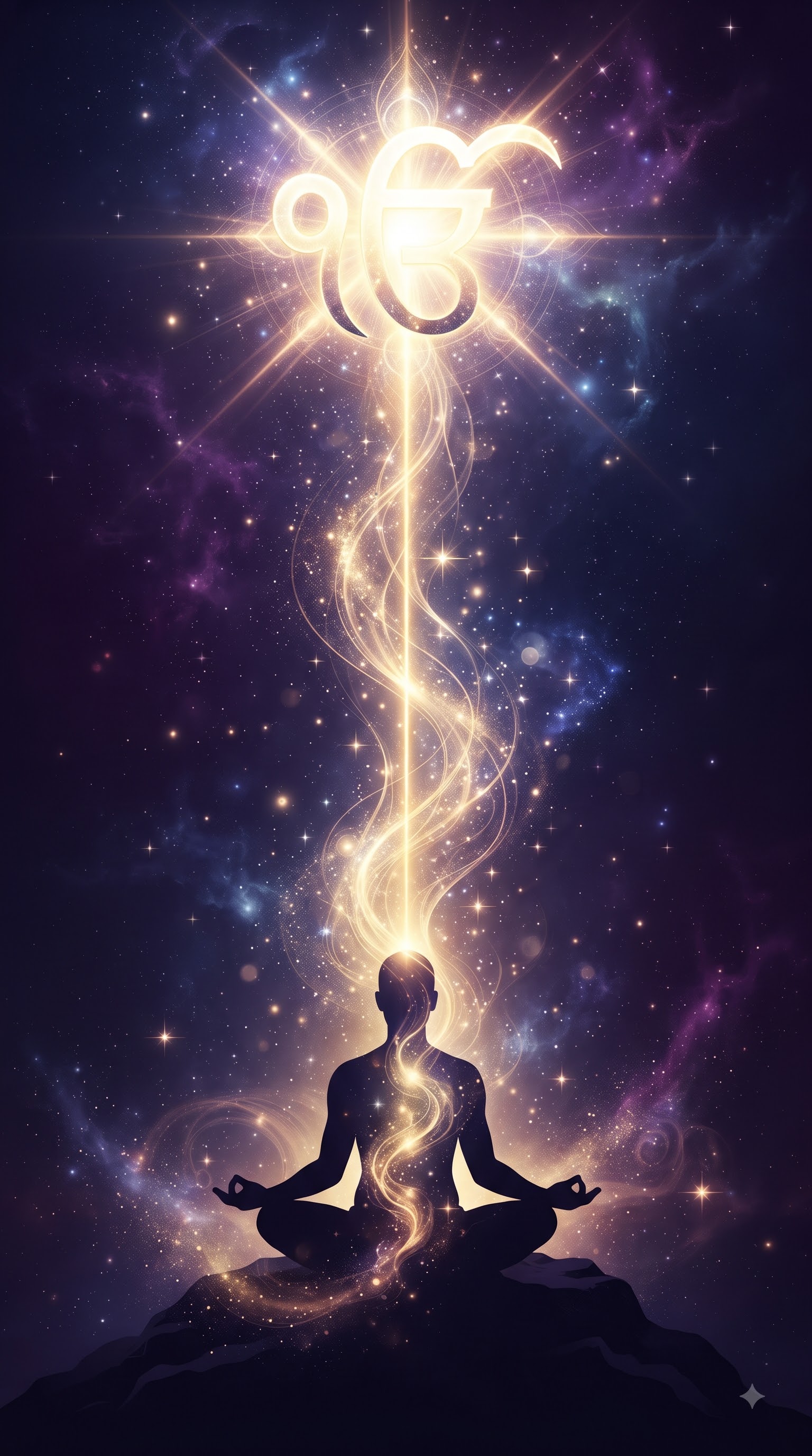 Soul Connecting with Divine Light
