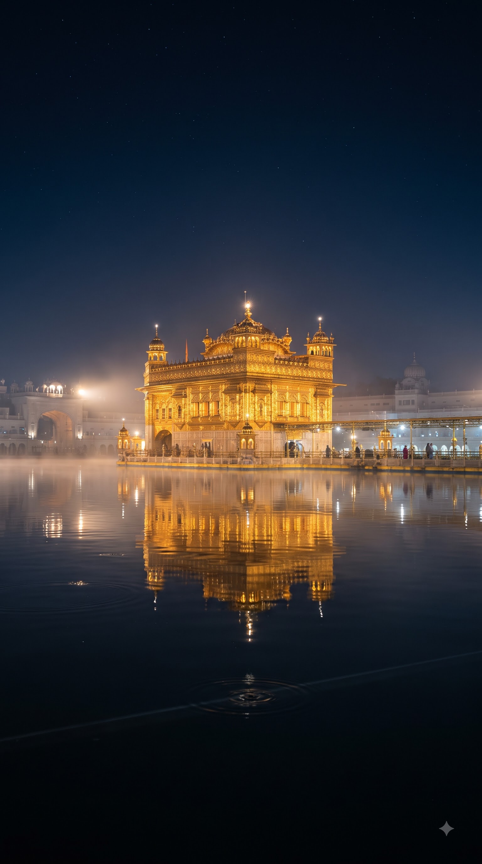 Sri Harmandir Sahib (Golden Temple) at Night